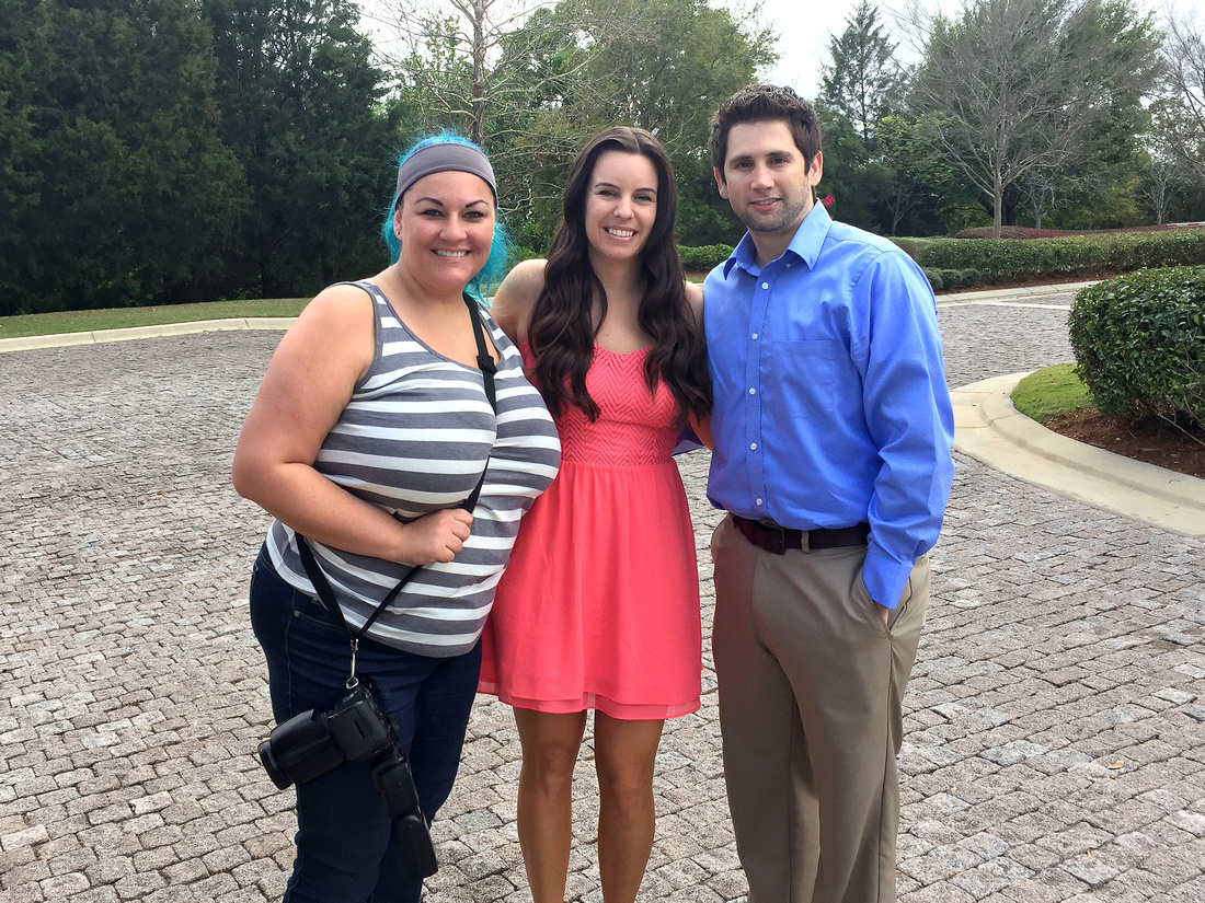 Elena with Lindsay and Josh @ Bella Collina