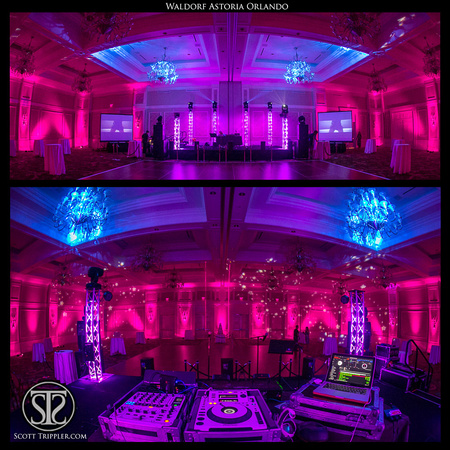 Waldorf Astoria Orlando - Full Ballroom Transformation